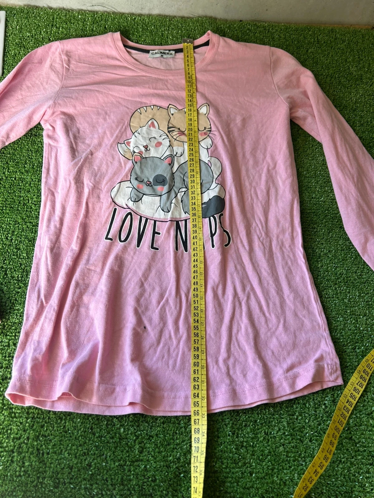 Sudadera con capucha rosa con motivos vintage calimera – photo 9